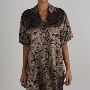 Vintage silky TJUNIORS matching set